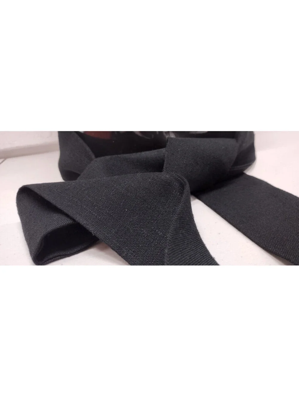 Wide Cloth Belt Linen Heavy Cotton Blend OBI KIMONO ROBE COSTUME BIG SASH UNISEX